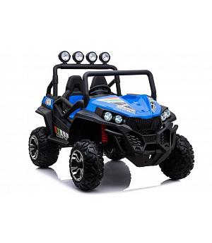 Buggy RSX2 Azul 12v, 4x45W coche eléctrico infantil, ruedas de goma, 4WD, - LE4605